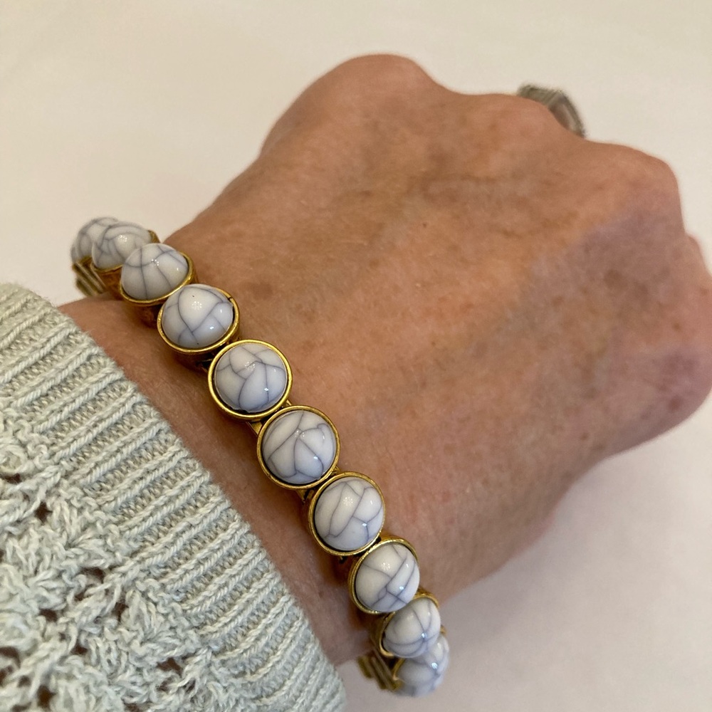 Goldstone bracelet